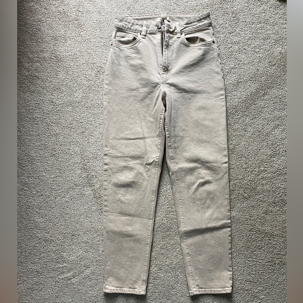 Beige Jeans